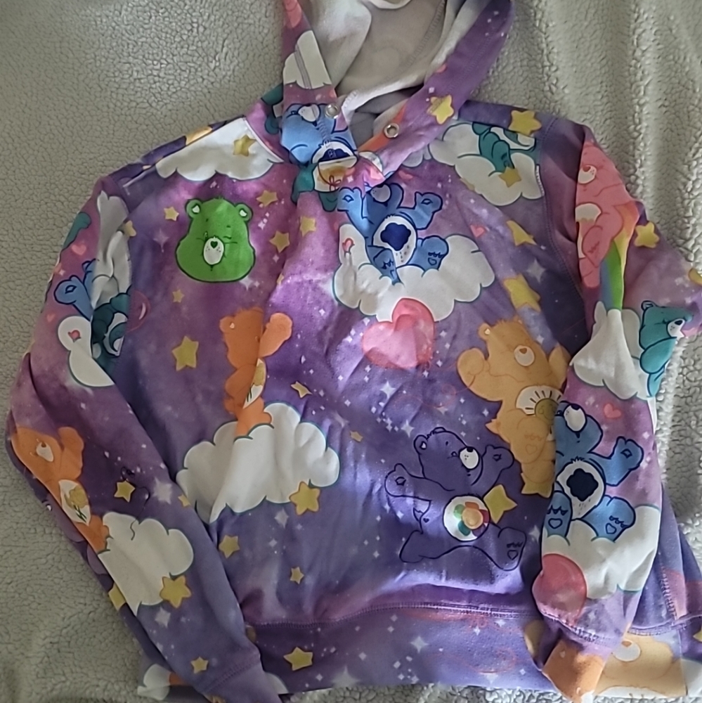 Care Bears Large Children Hoodie (Missing String)